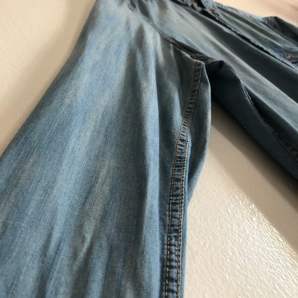 Gap Men’s Button-Flap Pocket Shirt - Picture 2 of 6